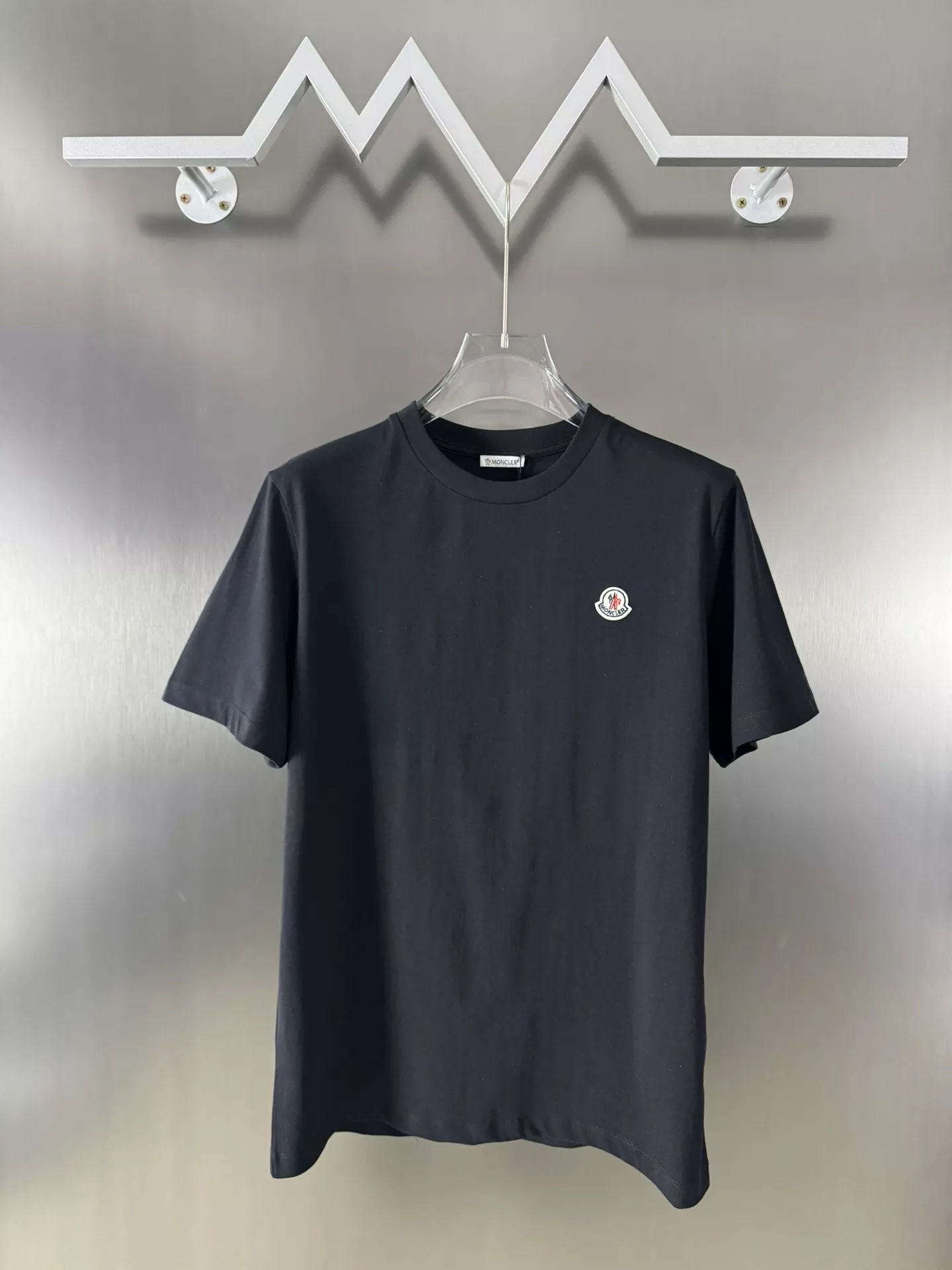 moncler t-shirt manches courtes pour unisexe s_12b24a6